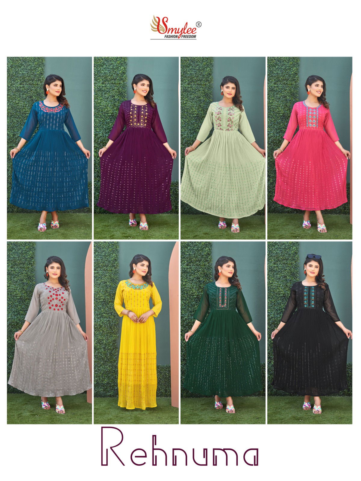 Rehnuma By Smylee Designer Kurtis Catalog